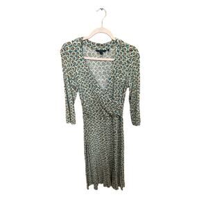 Boden Knit Faux Wrap Dress